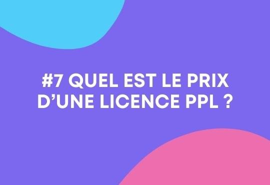 Prix licence PPL