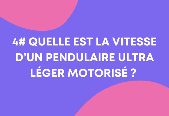 Vitesse pendulaire ultra léger